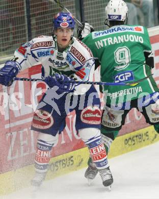 EBEL. Eishockey Bundesliga. EC Pasut VSV gegen HDD TILIA Olimpija Ljubljana (Laibach). Niko Toff (VSV). Villach, am 11.11.2008.
Foto: Nadja Kuess 

---
pressefotos, pressefotografie, kuess, qs, qspictures, sport, bild, bilder, bilddatenbank