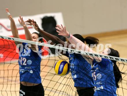 Volleyball Europacup. ATSC Wildcats gegen Asystel Novara. ZANGERL Sandra, BROWN Vicki, STIDHAM Missie (Wildcats). Klagenfurt, 12.11.2008
Foto: Nadja Kuess

---
pressefotos, pressefotografie, kuess, qs, qspictures, sport, bild, bilder, bilddatenbank