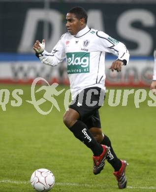 Fussball. Tipp3-Bundesliga. SK Austria Kelag Kaernten  gegen Cashpoint SCR Altach. Sandro Da Silva Jose (Austria Kaernten). Klagenfurt, 12.11.2008. 
Copyright Kuess

---
pressefotos, pressefotografie, kuess, qs, qspictures, sport, bild, bilder, bilddatenbank