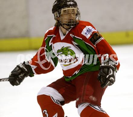 Dameneishockey. DEBL. DEC Dragons Klagenfurt gegen Gipsy Girls Villach. Michaela Verdel (Dragons). Klagenfurt, 11.11.2008.
Foto: Kuess
---
pressefotos, pressefotografie, kuess, qs, qspictures, sport, bild, bilder, bilddatenbank