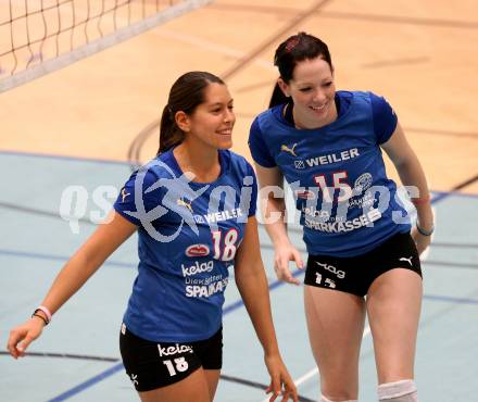 Volleyball Europacup. ATSC Wildcats gegen Asystel Novara. STIDHAM Missie, PICHLER Kerstin (Wildcats). Klagenfurt, 12.11.2008
Foto: Nadja Kuess

---
pressefotos, pressefotografie, kuess, qs, qspictures, sport, bild, bilder, bilddatenbank