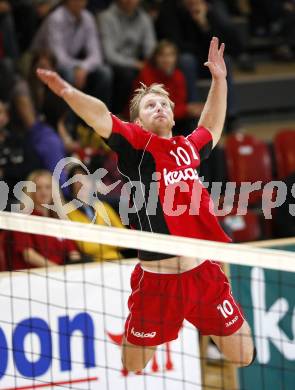 Volleyball Europacup. VBK Lowen gegen LM Tourcoing. Christopher Kozlarek (VBK Loewen). Klagenfurt, am 13.11.2008.
Foto: Kuess
---
pressefotos, pressefotografie, kuess, qs, qspictures, sport, bild, bilder, bilddatenbank