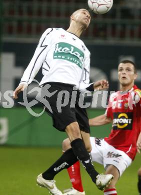 Fussball. Tipp3-Bundesliga. SK Austria Kelag Kaernten  gegen Cashpoint SCR Altach. Patrick Wolf (Austria Kaernten). Klagenfurt, 12.11.2008. 
Copyright Kuess

---
pressefotos, pressefotografie, kuess, qs, qspictures, sport, bild, bilder, bilddatenbank