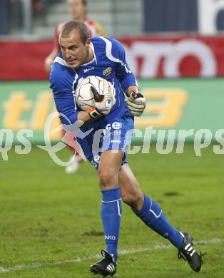 Fussball. Tipp3-Bundesliga. SK Austria Kelag Kaernten  gegen Cashpoint SCR Altach. Andreas Michl (Altach). Klagenfurt, 12.11.2008. 
Copyright Kuess

---
pressefotos, pressefotografie, kuess, qs, qspictures, sport, bild, bilder, bilddatenbank