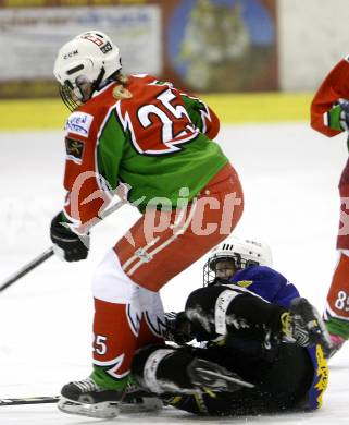 Dameneishockey. DEBL. DEC Dragons Klagenfurt gegen Gipsy Girls Villach. Michaela Kreutz (Dragons), Manuela Krall (Gipsy Girls). Klagenfurt, 11.11.2008.
Foto: Kuess
---
pressefotos, pressefotografie, kuess, qs, qspictures, sport, bild, bilder, bilddatenbank