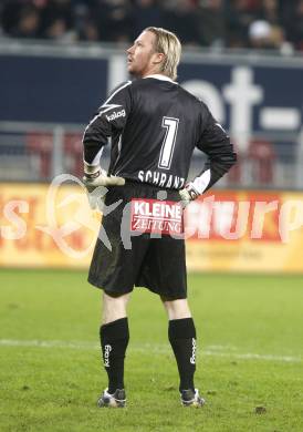 Fussball. Tipp3-Bundesliga. SK Austria Kelag Kaernten  gegen Cashpoint SCR Altach. Andreas Schranz (Austria Kaernten). Klagenfurt, 12.11.2008. 
Copyright Kuess

---
pressefotos, pressefotografie, kuess, qs, qspictures, sport, bild, bilder, bilddatenbank