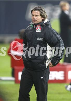 Fussball. Tipp3-Bundesliga. SK Austria Kelag Kaernten  gegen Cashpoint SCR Altach. Trainer Frenkie Schinkels  (Austria Kaernten). Klagenfurt, 12.11.2008. 
Copyright Kuess

---
pressefotos, pressefotografie, kuess, qs, qspictures, sport, bild, bilder, bilddatenbank