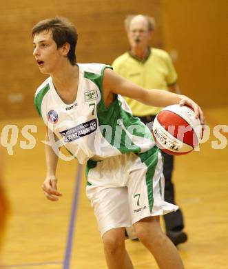 Basketball Kaerntner Liga. KOS gegen ABC Villach. Rok Papic (KOS). Klagenfurt, am 13.11.2008.
Foto: Kuess

---
pressefotos, pressefotografie, kuess, qs, qspictures, sport, bild, bilder, bilddatenbank