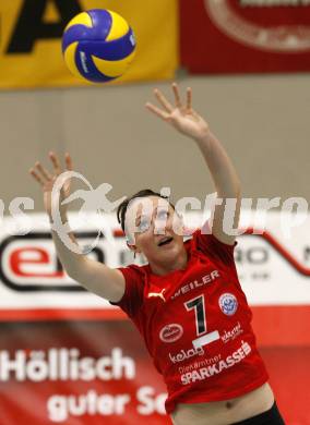 Volleyball MEVZA. ATSC Wildcats gegen OK HIT Nova Gorica. EVANS Lauren (Wildcats). Klagenfurt, 15.11.2008. 
Copyright Kuess

---
pressefotos, pressefotografie, kuess, qs, qspictures, sport, bild, bilder, bilddatenbank