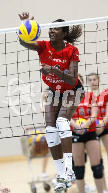 Volleyball MEVZA. ATSC Wildcats gegen OK HIT Nova Gorica. Vicky Brown (Wildcats). Klagenfurt, 15.11.2008. 
Copyright Kuess

---
pressefotos, pressefotografie, kuess, qs, qspictures, sport, bild, bilder, bilddatenbank