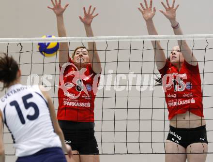 Volleyball MEVZA. ATSC Wildcats gegen OK HIT Nova Gorica.  STUERMER Christine, STIDHAM Missie (Wildcats). Klagenfurt, 15.11.2008. 
Copyright Kuess

---
pressefotos, pressefotografie, kuess, qs, qspictures, sport, bild, bilder, bilddatenbank