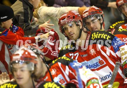 EBEL. Eishockey Bundesliga. KAC gegen  EC GRAZ 99ers. BROWN Sean (KAC). Klagenfurt, am 16.11.2008.
Foto: Kuess 

---
pressefotos, pressefotografie, kuess, qs, qspictures, sport, bild, bilder, bilddatenbank