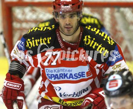 EBEL. Eishockey Bundesliga. KAC gegen  EC GRAZ 99ers. Sean Brown (KAC). Klagenfurt, am 16.11.2008.
Foto: Kuess 

---
pressefotos, pressefotografie, kuess, qs, qspictures, sport, bild, bilder, bilddatenbank