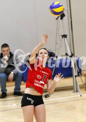 Volleyball MEVZA. ATSC Wildcats gegen OK HIT Nova Gorica.  EVANS Lauren (Wildcats). Klagenfurt, 15.11.2008. 
Copyright Kuess

---
pressefotos, pressefotografie, kuess, qs, qspictures, sport, bild, bilder, bilddatenbank