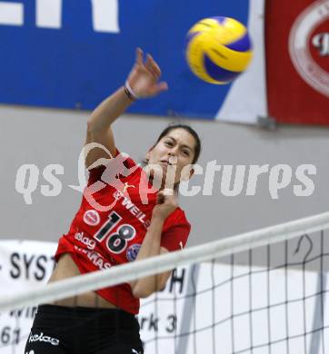 Volleyball MEVZA. ATSC Wildcats gegen OK HIT Nova Gorica.  PICHLER Kerstin (Wildcats). Klagenfurt, 15.11.2008. 
Copyright Kuess

---
pressefotos, pressefotografie, kuess, qs, qspictures, sport, bild, bilder, bilddatenbank