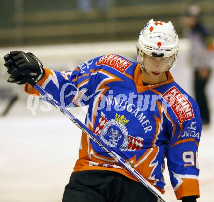 Eishockey CHL Carinthian Hokey League. Testspiel  1. EHC Althofen gegen Gummern. Manuel Moser (Gummern). Althofen, am 15.11.2008.
Foto: Kuess 

---
pressefotos, pressefotografie, kuess, qs, qspictures, sport, bild, bilder, bilddatenbank