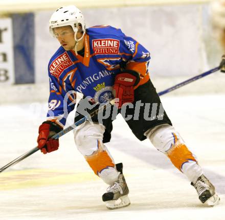 Eishockey CHL Carinthian Hokey League. Testspiel  1. EHC Althofen gegen Gummern. Stefan Jaeger (Gummern). Althofen, am 15.11.2008.
Foto: Kuess 

---
pressefotos, pressefotografie, kuess, qs, qspictures, sport, bild, bilder, bilddatenbank