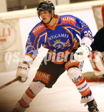 Eishockey CHL Carinthian Hokey League. Testspiel  1. EHC Althofen gegen Gummern. Stefan Untersteiner (Gummern). Althofen, am 15.11.2008.
Foto: Kuess 

---
pressefotos, pressefotografie, kuess, qs, qspictures, sport, bild, bilder, bilddatenbank