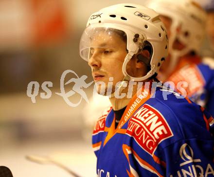 Eishockey CHL Carinthian Hokey League. Testspiel  1. EHC Althofen gegen Gummern. Stefan Jaeger (Gummern). Althofen, am 15.11.2008.
Foto: Kuess 

---
pressefotos, pressefotografie, kuess, qs, qspictures, sport, bild, bilder, bilddatenbank