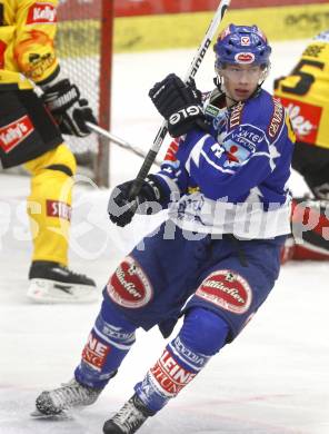 EBEL. Eishockey Bundesliga. EC Pasut VSV gegen EV Vienna Capitals. Michael Raffl (VSV). Villach, am 21.11.2008.
Foto: Kuess

---
pressefotos, pressefotografie, kuess, qs, qspictures, sport, bild, bilder, bilddatenbank