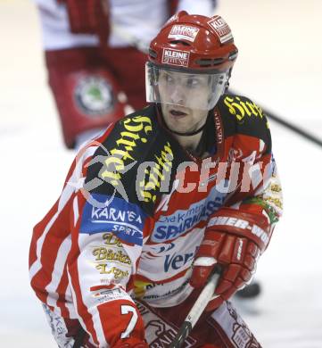 EBEL. Eishockey Bundesliga. KAC gegen  EC Red Bull Salzburg. Herbert Ratz (KAC). Klagenfurt, am 20.11.2008.
Foto: Kuess 

---
pressefotos, pressefotografie, kuess, qs, qspictures, sport, bild, bilder, bilddatenbank