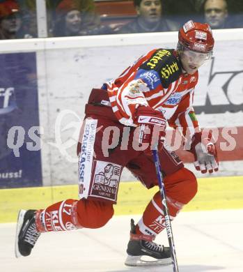 EBEL. Eishockey Bundesliga. KAC gegen  EC Red Bull Salzburg. Gregor Hager (KAC). Klagenfurt, am 20.11.2008.
Foto: Kuess 

---
pressefotos, pressefotografie, kuess, qs, qspictures, sport, bild, bilder, bilddatenbank