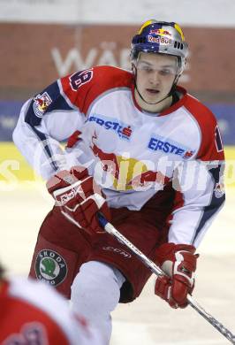 EBEL. Eishockey Bundesliga. KAC gegen  EC Red Bull Salzburg. Oskars Cibulskis (Salzburg). Klagenfurt, am 20.11.2008.
Foto: Kuess 

---
pressefotos, pressefotografie, kuess, qs, qspictures, sport, bild, bilder, bilddatenbank