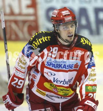 EBEL. Eishockey Bundesliga. KAC gegen  EC Red Bull Salzburg. Christoph Brandner (KAC). Klagenfurt, am 20.11.2008.
Foto: Kuess 

---
pressefotos, pressefotografie, kuess, qs, qspictures, sport, bild, bilder, bilddatenbank