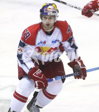 EBEL. Eishockey Bundesliga. KAC gegen  EC Red Bull Salzburg. Mario Scalzo (Salzburg). Klagenfurt, am 20.11.2008.
Foto: Kuess 

---
pressefotos, pressefotografie, kuess, qs, qspictures, sport, bild, bilder, bilddatenbank