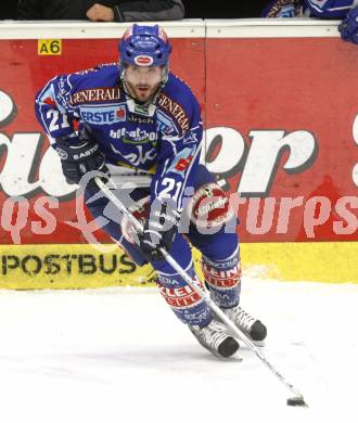 EBEL. Eishockey Bundesliga. EC Pasut VSV gegen EV Vienna Capitals. Nikolas Petrik (VSV). Villach, am 21.11.2008.
Foto: Kuess

---
pressefotos, pressefotografie, kuess, qs, qspictures, sport, bild, bilder, bilddatenbank