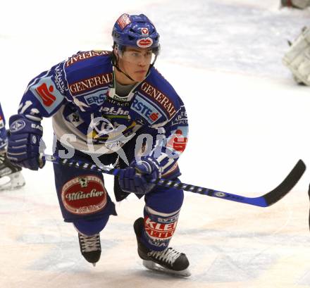 EBEL. Eishockey Bundesliga. EC Pasut VSV gegen EV Vienna Capitals. Niko Toff (VSV). Villach, am 21.11.2008.
Foto: Kuess

---
pressefotos, pressefotografie, kuess, qs, qspictures, sport, bild, bilder, bilddatenbank