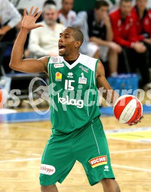 Basketball Bundesliga. Woerthersee Piraten gegen Traiskirchen Lions. Tim Burnette (Piraten). Klagenfurt, am 24.11.2008.
Foto: Nadja Kuess
---
pressefotos, pressefotografie, kuess, qs, qspictures, sport, bild, bilder, bilddatenbank