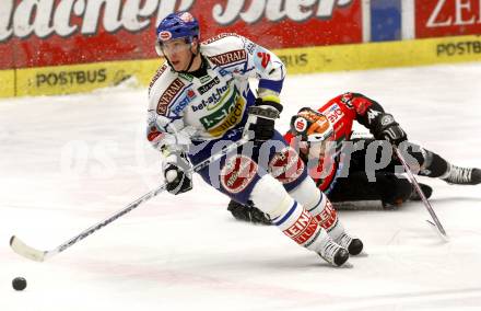 EBEL. Eishockey Bundesliga. EC Pasut VSV gegen HC TWK Innsbruck "Die Haie". Robby Sandrock (VSV). Villach, am 25.11.2008.
Foto: Kuess 

---
pressefotos, pressefotografie, kuess, qs, qspictures, sport, bild, bilder, bilddatenbank