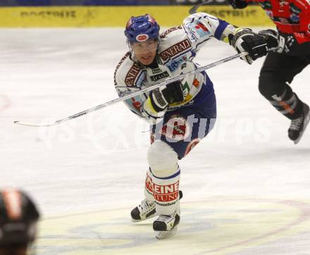 EBEL. Eishockey Bundesliga. EC Pasut VSV gegen HC TWK Innsbruck "Die Haie". Robby Sandrock  (VSV). Villach, am 25.11.2008.
Foto: Kuess 

---
pressefotos, pressefotografie, kuess, qs, qspictures, sport, bild, bilder, bilddatenbank