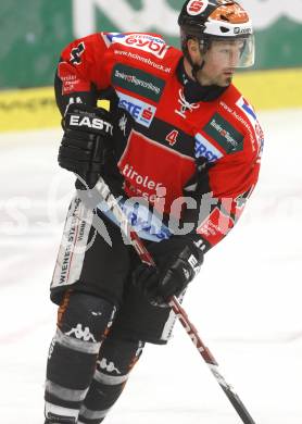 EBEL. Eishockey Bundesliga. EC Pasut VSV gegen HC TWK Innsbruck "Die Haie". Gerhard Unterluggauer (Innsbruck). Villach, am 25.11.2008.
Foto: Kuess 

---
pressefotos, pressefotografie, kuess, qs, qspictures, sport, bild, bilder, bilddatenbank