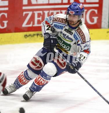 EBEL. Eishockey Bundesliga. EC Pasut VSV gegen HC TWK Innsbruck "Die Haie". Nikolas Petrik  (VSV). Villach, am 25.11.2008.
Foto: Kuess 

---
pressefotos, pressefotografie, kuess, qs, qspictures, sport, bild, bilder, bilddatenbank