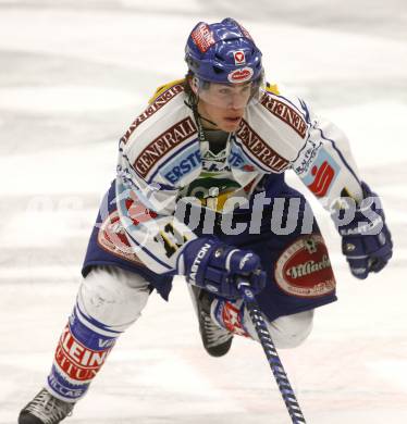 EBEL. Eishockey Bundesliga. EC Pasut VSV gegen HC TWK Innsbruck "Die Haie". Niko Toff  (VSV). Villach, am 25.11.2008.
Foto: Kuess 

---
pressefotos, pressefotografie, kuess, qs, qspictures, sport, bild, bilder, bilddatenbank