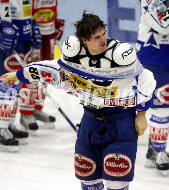 EBEL. Eishockey Bundesliga. EC Pasut VSV gegen EC KAC. Jonathan Ferland (VSV). Villach, am 28.11.2008.
Foto: Kuess 
Foto: Kuess

---
pressefotos, pressefotografie, kuess, qs, qspictures, sport, bild, bilder, bilddatenbank