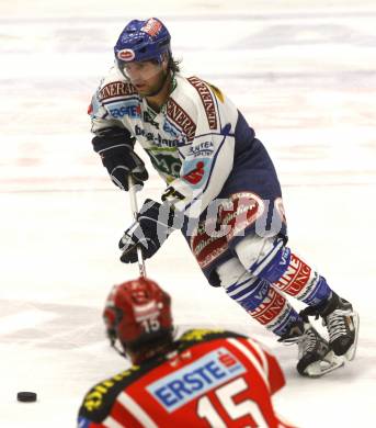 EBEL. Eishockey Bundesliga. EC Pasut VSV gegen EC KAC. Wolfgang Kromp (VSV). Villach, am 28.11.2008.
Foto: Kuess 
Foto: Kuess

---
pressefotos, pressefotografie, kuess, qs, qspictures, sport, bild, bilder, bilddatenbank