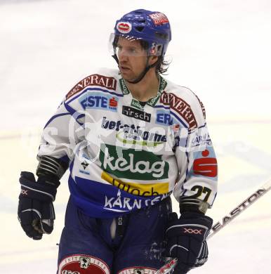 EBEL. Eishockey Bundesliga. EC Pasut VSV gegen EC KAC. Wolfgang Kromp (VSV). Villach, am 28.11.2008.
Foto: Kuess 
Foto: Kuess

---
pressefotos, pressefotografie, kuess, qs, qspictures, sport, bild, bilder, bilddatenbank