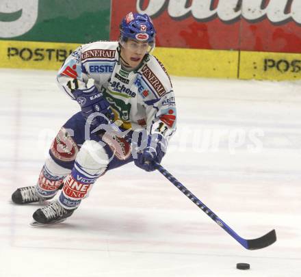 EBEL. Eishockey Bundesliga. EC Pasut VSV gegen EC KAC. Nico Toff (VSV). Villach, am 28.11.2008.
Foto: Kuess 
Foto: Kuess

---
pressefotos, pressefotografie, kuess, qs, qspictures, sport, bild, bilder, bilddatenbank