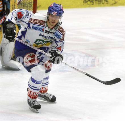 EBEL. Eishockey Bundesliga. EC Pasut VSV gegen EHC LIWEST Linz. Thomas Raffl (VSV). Villach, am 30.11.2008.
Foto: Kuess 

---
pressefotos, pressefotografie, kuess, qs, qspictures, sport, bild, bilder, bilddatenbank