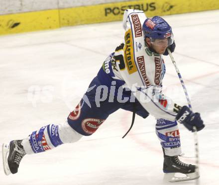 EBEL. Eishockey Bundesliga. EC Pasut VSV gegen EHC LIWEST Linz. Dan Cavanaugh (VSV). Villach, am 30.11.2008.
Foto: Kuess 

---
pressefotos, pressefotografie, kuess, qs, qspictures, sport, bild, bilder, bilddatenbank