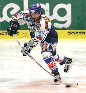 EBEL. Eishockey Bundesliga. EC Pasut VSV gegen EC KAC. Wolfgang Kromp (VSV). Villach, am 28.11.2008.
Foto: Kuess 
Foto: Kuess

---
pressefotos, pressefotografie, kuess, qs, qspictures, sport, bild, bilder, bilddatenbank