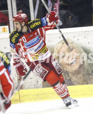 EBEL. Eishockey Bundesliga. KAC gegen Alba Volan. Torjubel Warren Norris (KAC). Klagenfurt, am 2.12.2008.
Foto: Kuess 

---
pressefotos, pressefotografie, kuess, qs, qspictures, sport, bild, bilder, bilddatenbank