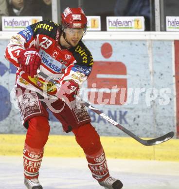 EBEL. Eishockey Bundesliga. KAC gegen Alba Volan. Christoph Brandner (KAC). Klagenfurt, am 2.12.2008.
Foto: Kuess 

---
pressefotos, pressefotografie, kuess, qs, qspictures, sport, bild, bilder, bilddatenbank