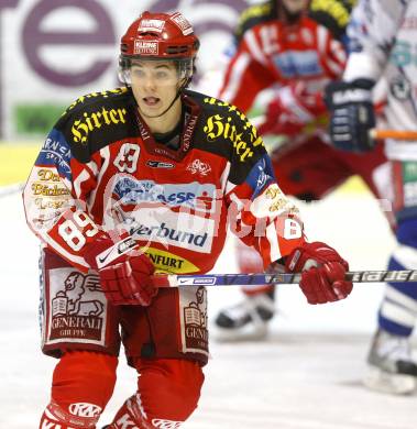 EBEL. Eishockey Bundesliga. KAC gegen Alba Volan. Raphael Herburger (KAC). Klagenfurt, am 2.12.2008.
Foto: Kuess 

---
pressefotos, pressefotografie, kuess, qs, qspictures, sport, bild, bilder, bilddatenbank