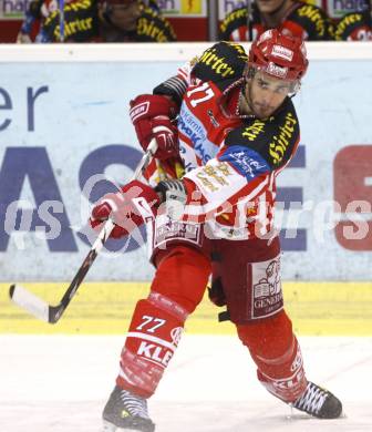 EBEL. Eishockey Bundesliga. KAC gegen Alba Volan. Sean Brown (KAC). Klagenfurt, am 2.12.2008.
Foto: Kuess 

---
pressefotos, pressefotografie, kuess, qs, qspictures, sport, bild, bilder, bilddatenbank