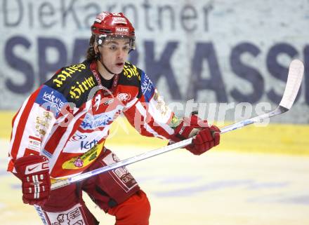 EBEL. Eishockey Bundesliga. KAC gegen Alba Volan. Florian Muehlstein (KAC). Klagenfurt, am 2.12.2008.
Foto: Kuess 

---
pressefotos, pressefotografie, kuess, qs, qspictures, sport, bild, bilder, bilddatenbank