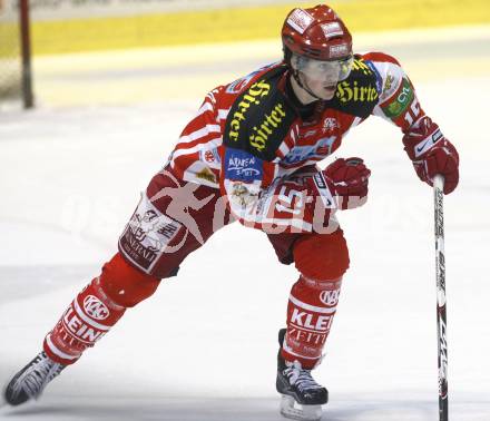 EBEL. Eishockey Bundesliga. KAC gegen Alba Volan. Paul Schellander (KAC). Klagenfurt, am 2.12.2008.
Foto: Kuess 

---
pressefotos, pressefotografie, kuess, qs, qspictures, sport, bild, bilder, bilddatenbank